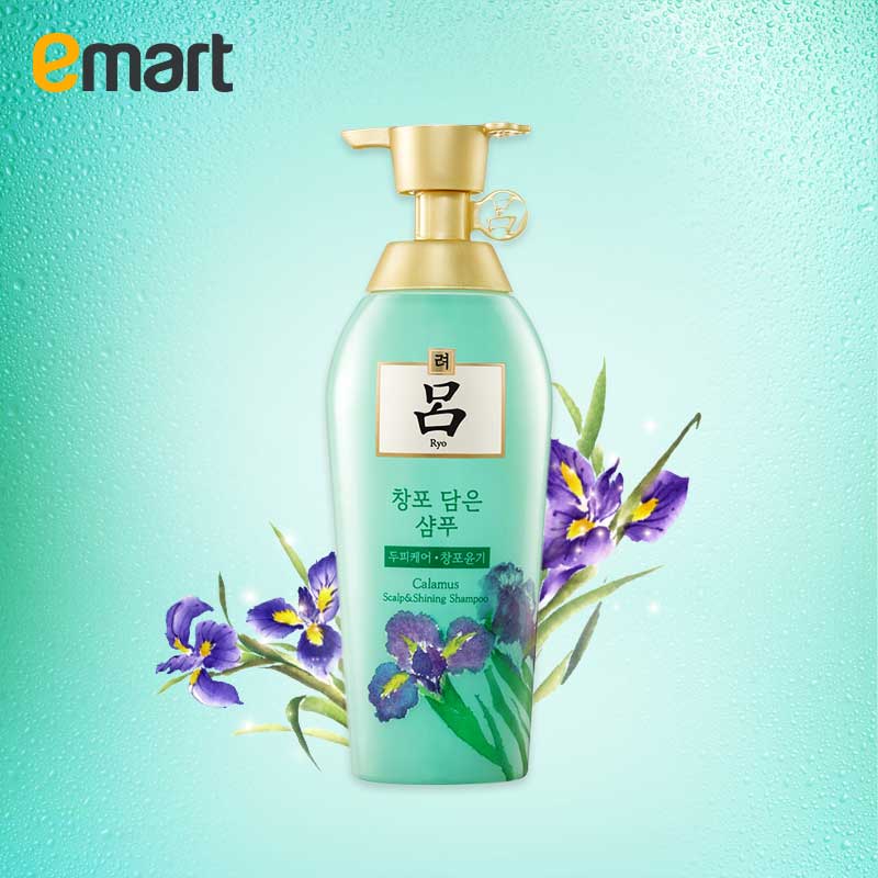 EMART 海外 吕 咸草水 菖蒲中药 去头屑 润发 洗发水 500g