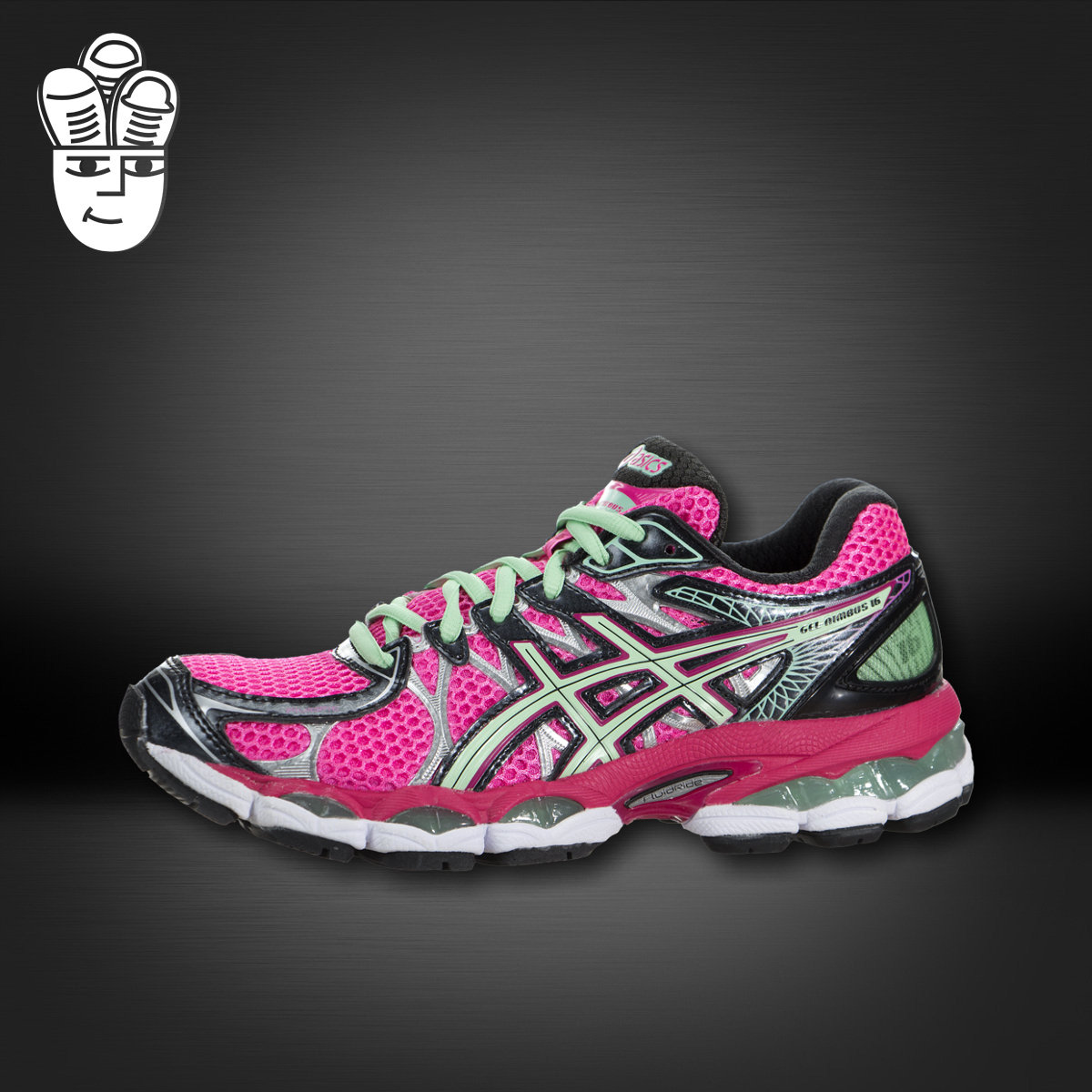 亚瑟士Asics Gel-Nimbus 16爱世克斯女子 专业缓震跑鞋 休闲鞋