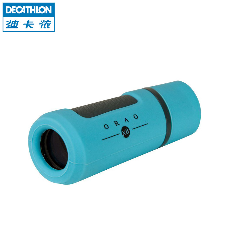 迪卡侬 户外定焦望远镜 单筒便携 徒步休闲儿童多彩趣味ORAO