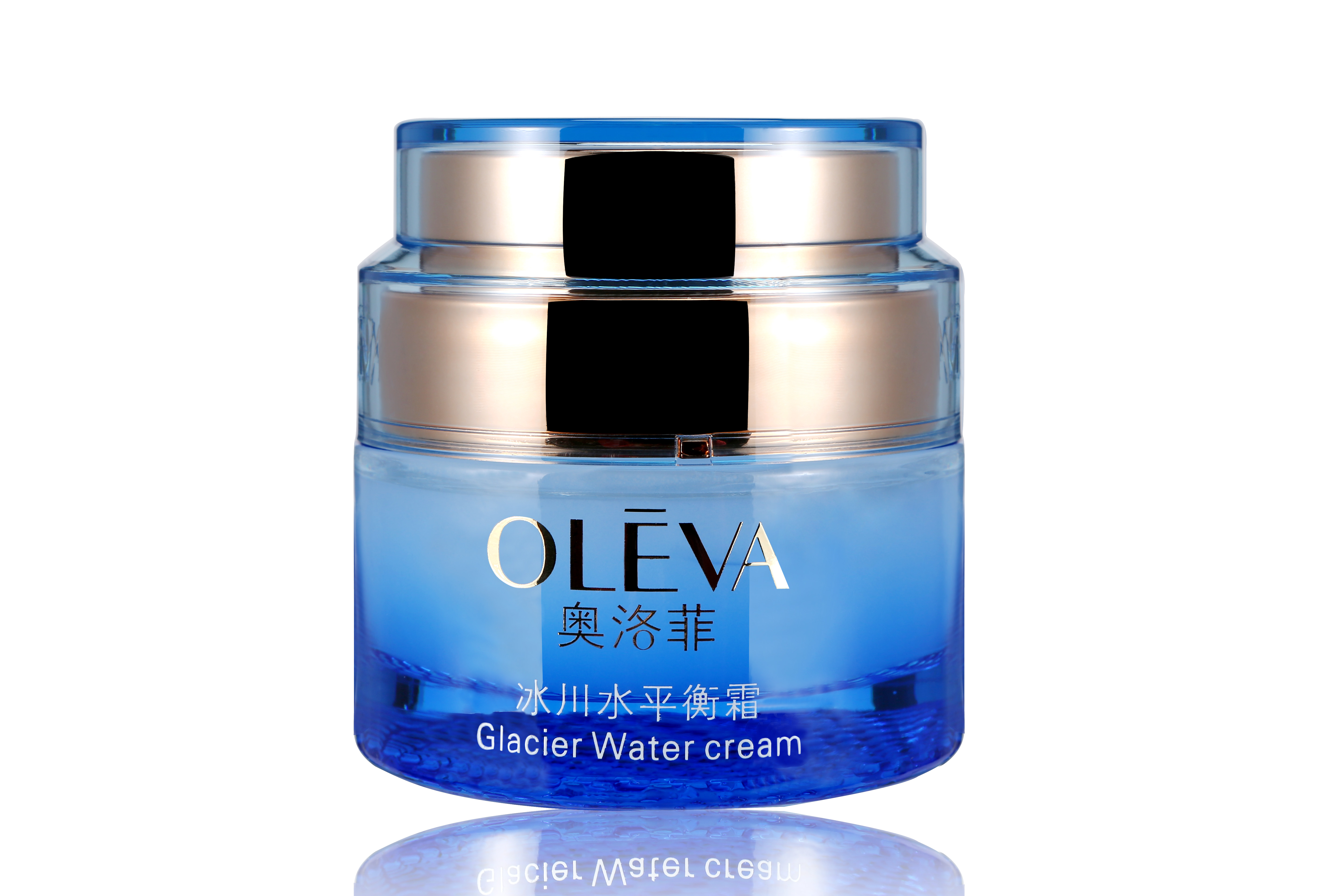 Oleva/奥洛菲冰川水平衡霜50g控油清爽补水系列保湿面霜滋润正品