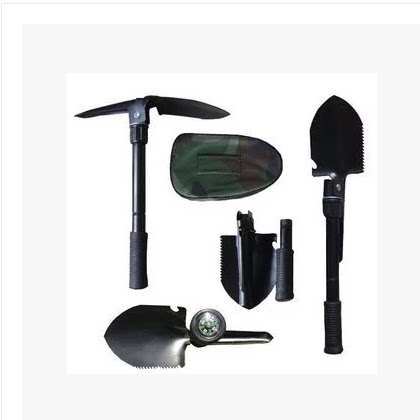 Outdoor Workers Shovel Versatile shovel Army version Original folding Shovel Garden Shovel with outer bag small and portable