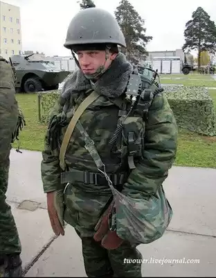 Russian active horizontal pattern camouflage cotton cotton suit winter clothing