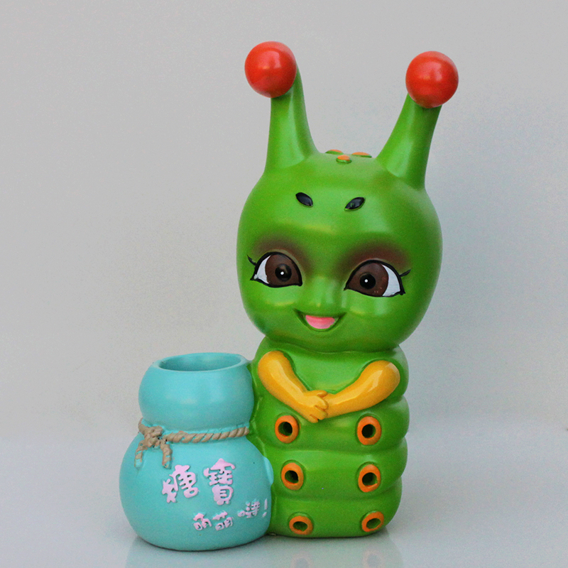 2015-8-23 = 21cm high 12cm wide-TB hoist pen-cartoon plaster latex mold