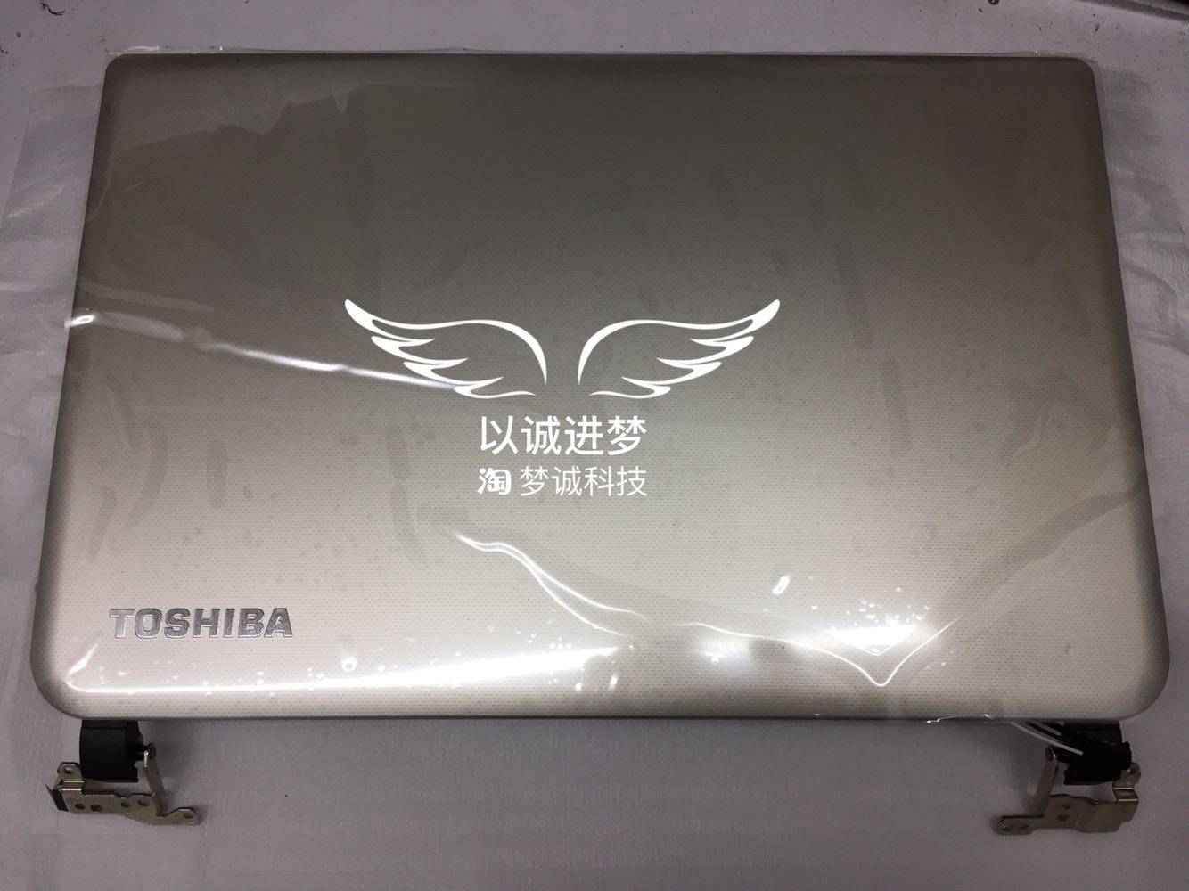 New Toshiba Toshiba L40 L40-B A shell upper cover shell rotary axis gold