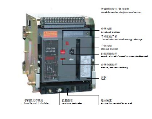 CW1 all-purpose circuit breaker spot supply CW1-4000 universal circuit breaker
