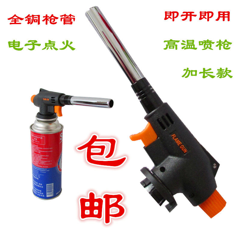 Butane Gas Torch Igniter Portable Outdoor Spray Gun Welding Torch Outdoor Torch Cassette Furnace Gas Gun