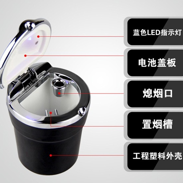 风神A30A60H30S30新风行景逸专用高档4S烟灰缸车载创意高档烟灰缸