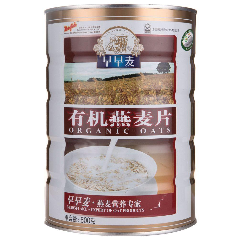 早早麦 燕麦片800g/罐