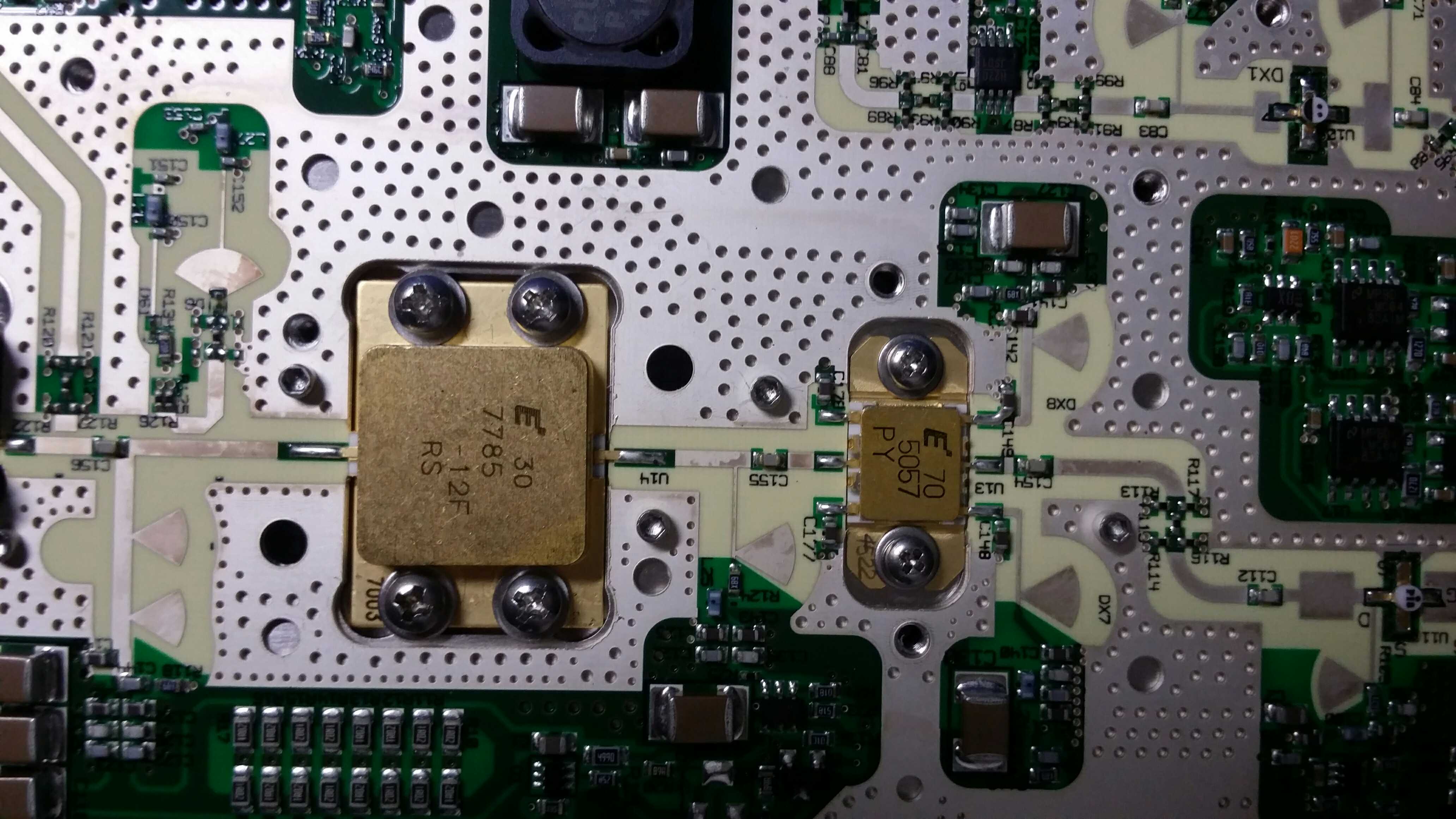 Eudyna Udina High Frequency Tube FLM7785-12F 5057 Power Amplifier Plate with Shell