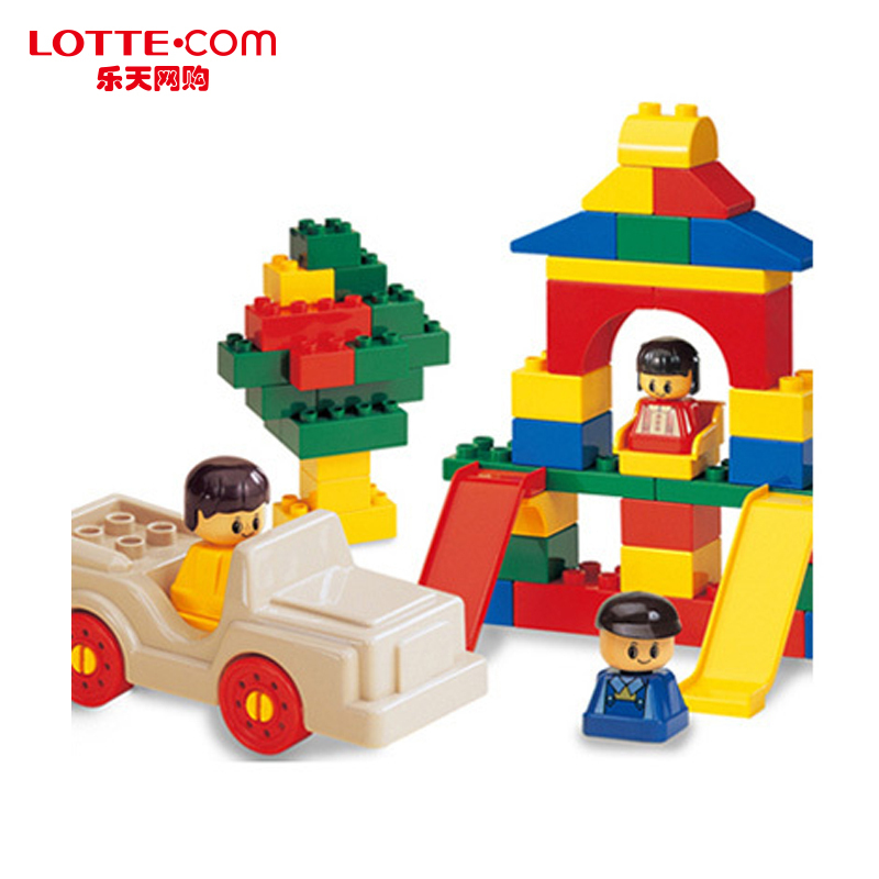 乐天网购OXFORD儿童益智游戏拼装玩具韩国正品直邮积木开发智力