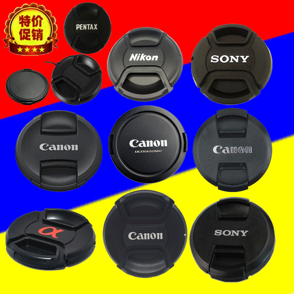 Lens covers37 40 5 43 46 49 52 55 58 62 67 72 77 82 86mm Filter Front Cover