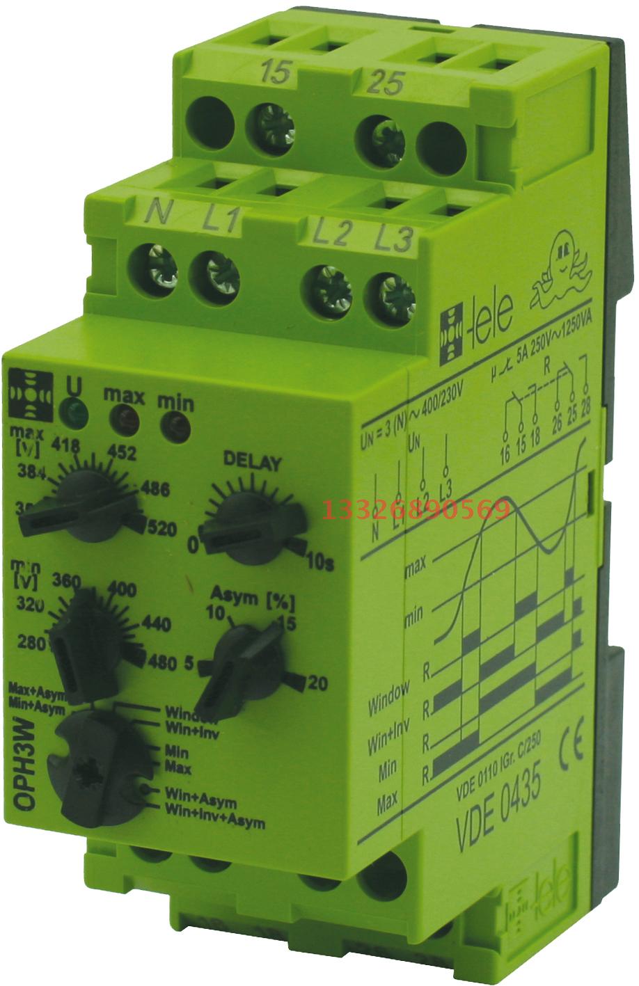 OPH3W TELE OM3-IE time relay OPH3W Status obsolete discontinued