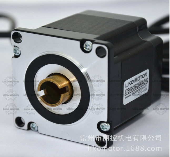 57 hollow stepper motor 57BYGH255-2504A-ZK12 hollow 12MM LIKO