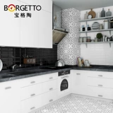 Be ge tao черно -белый чистый кирпичный кирпичный кухонный стена стена кирпич кирпич с лапшой плитка из северной плитка плитка плитка