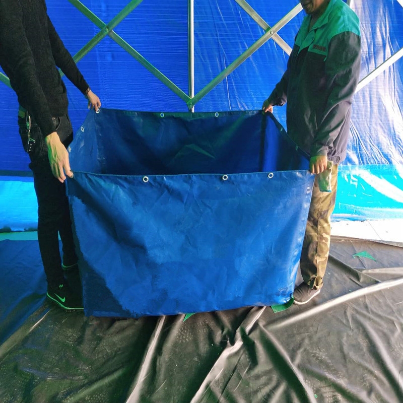 Canvas Pool Lobster Breeding Pool Fold Swimming Pool Fish Pool Fish Pool Anti-Rain Turtle Pool Brocade Carp Pool Family Play Pool