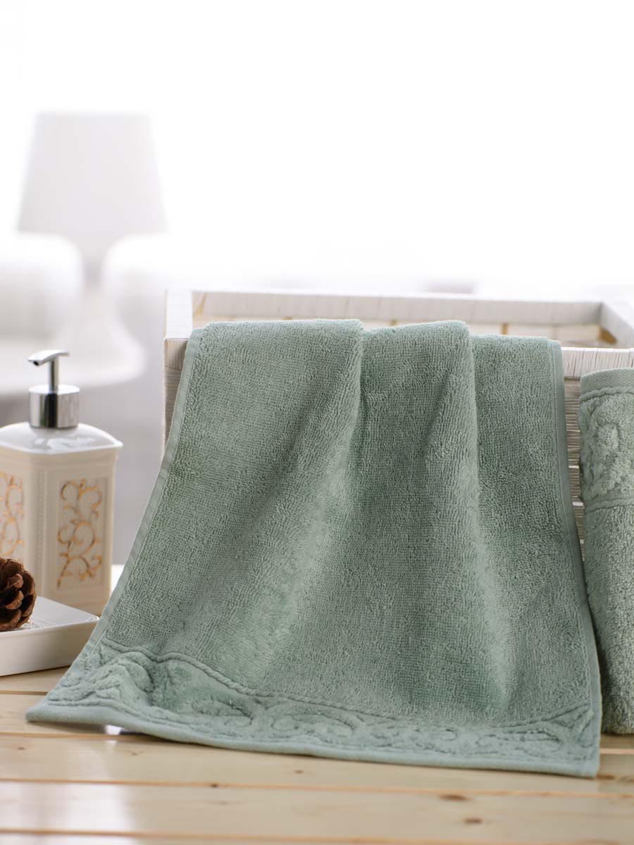 terry palmer|绿色澳洲棉割绒桃心面巾3条装