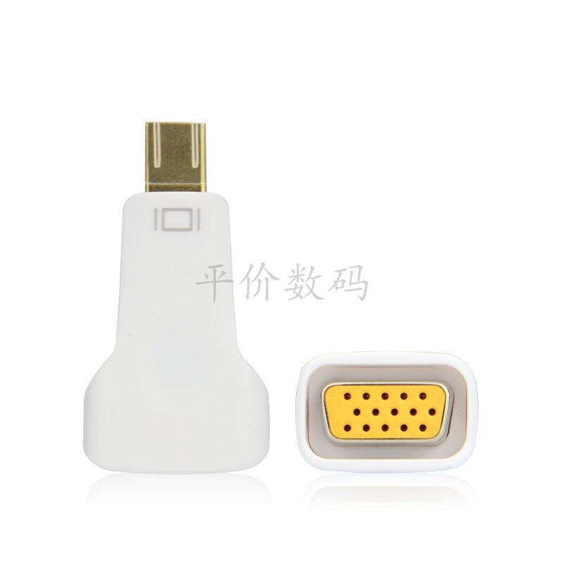 Mini DisplayPort DP to VGA Converter Adapter For Macbook