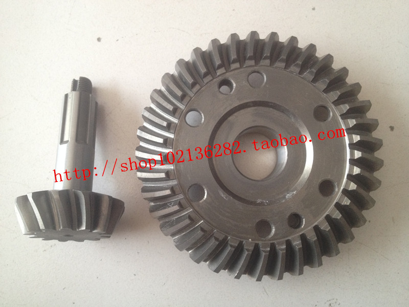 Tricycle rear teeth bag differential 13:37 basin angle gear Chuangyu rear booster tooth wrapping gear