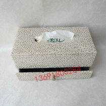 Multifunctional tissue box Service guide Leather note pad Remote control stand alarm clock Pearl River Delta guest room leather set