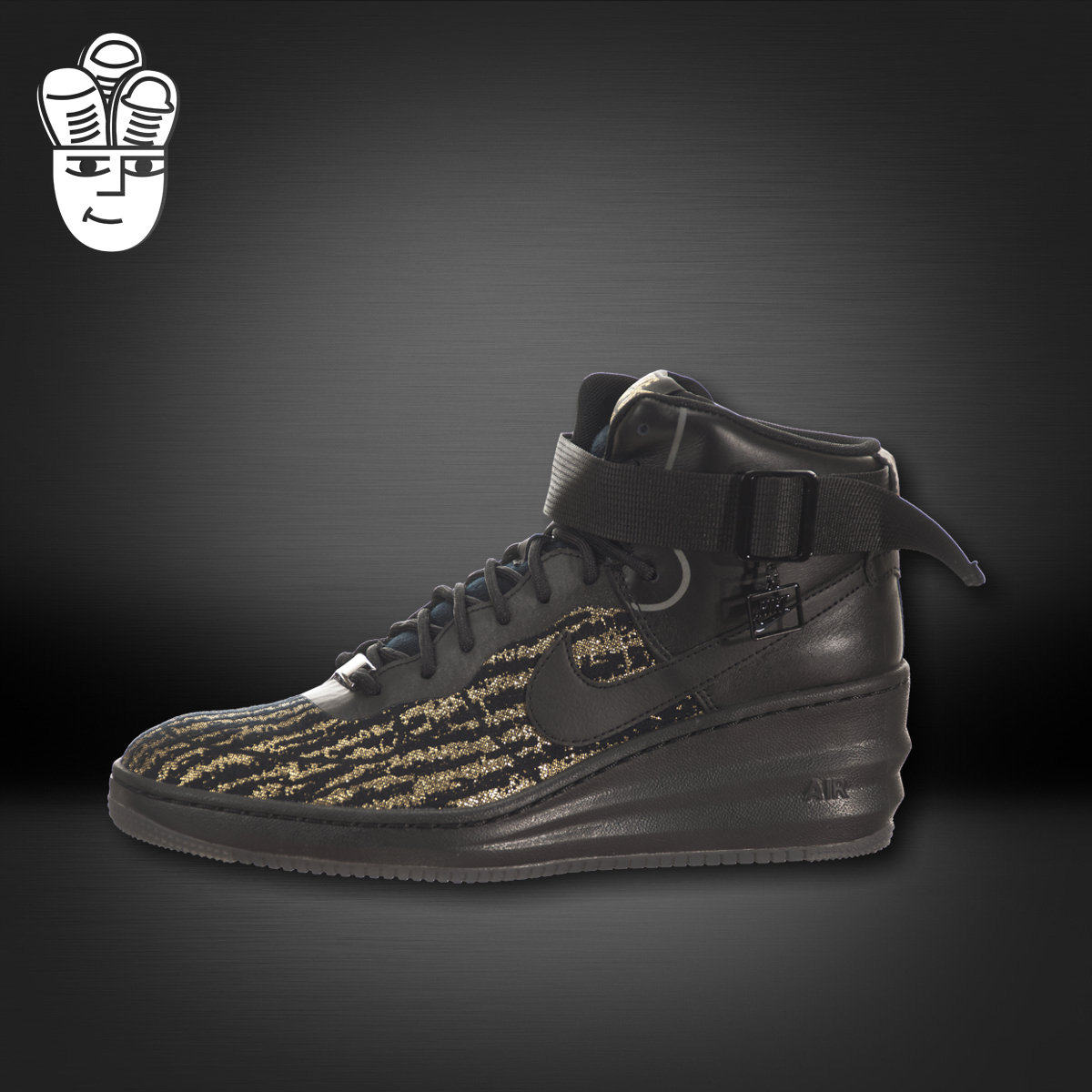 Nike Lunar Force 1 Sky High 耐克女子登月内增高板鞋 提花套装