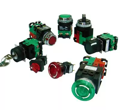 Phi 30 waterproof LED emergency stop (rotating reset) KBL30WER-(L)1C2C3C-Korea Jianxing KOINO