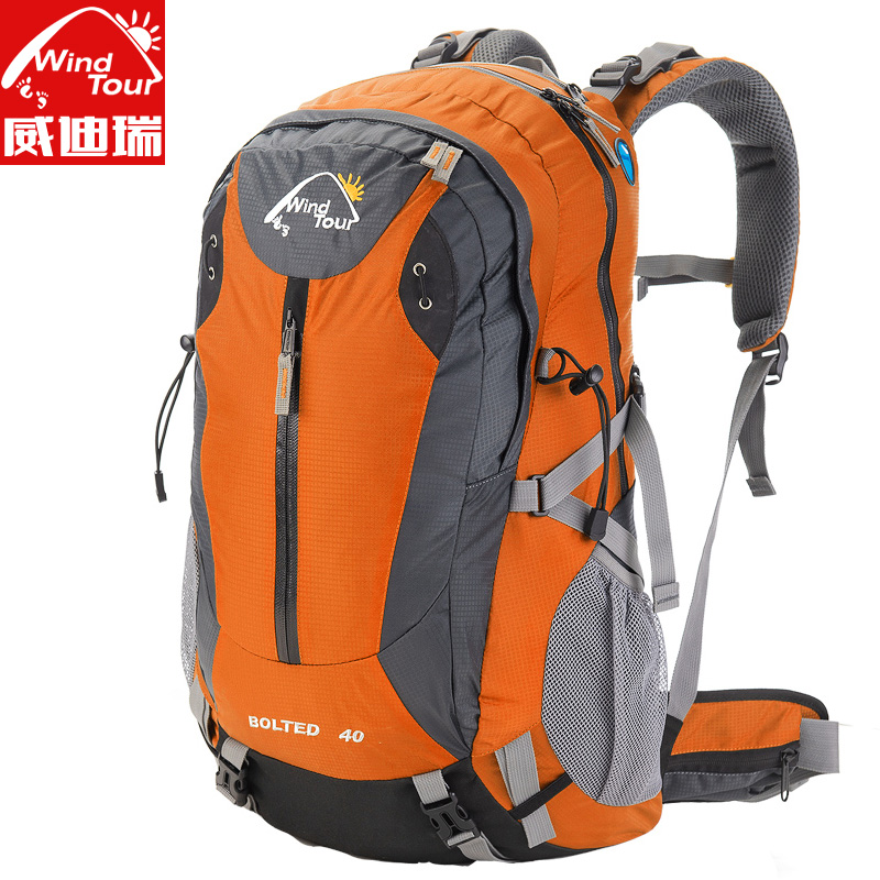 Widirui Mountaineering Bag Outdoor Men's Camping Backpack 40L Women's Outing Travel Bag Sports Bag