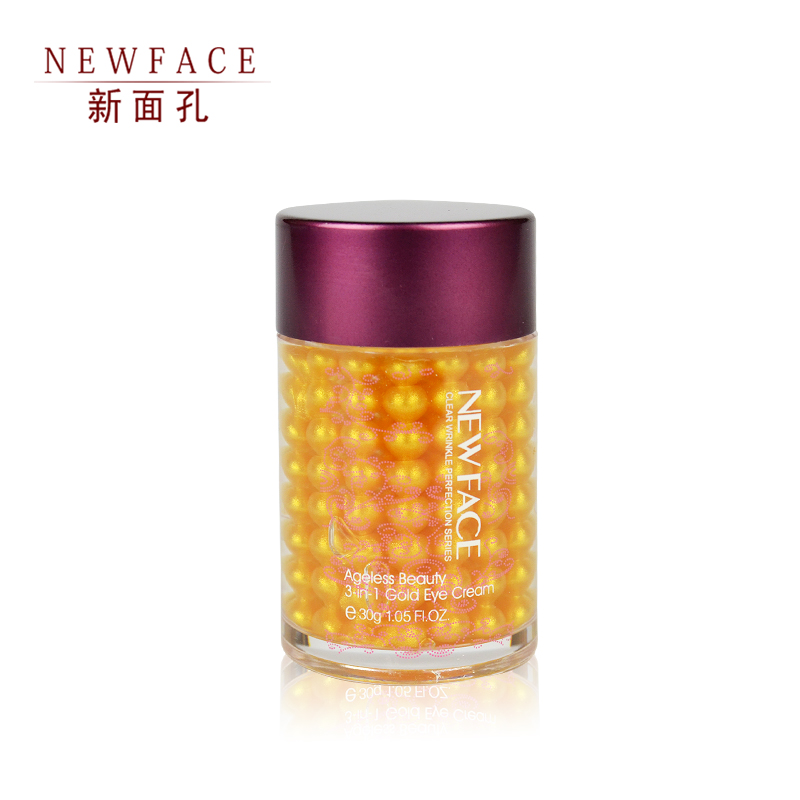 NEW FACE/新面孔岁月无痕三合一金眼霜30G 晶颜无痕抗皱系列紧致