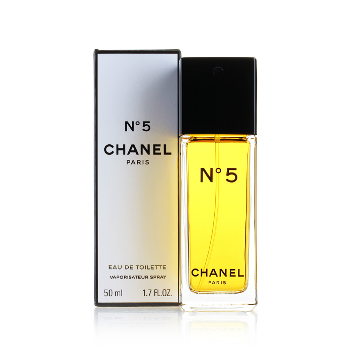 法国Chanel/香奈儿五号女士淡香水EDT50ml 持久香氛 花果香调