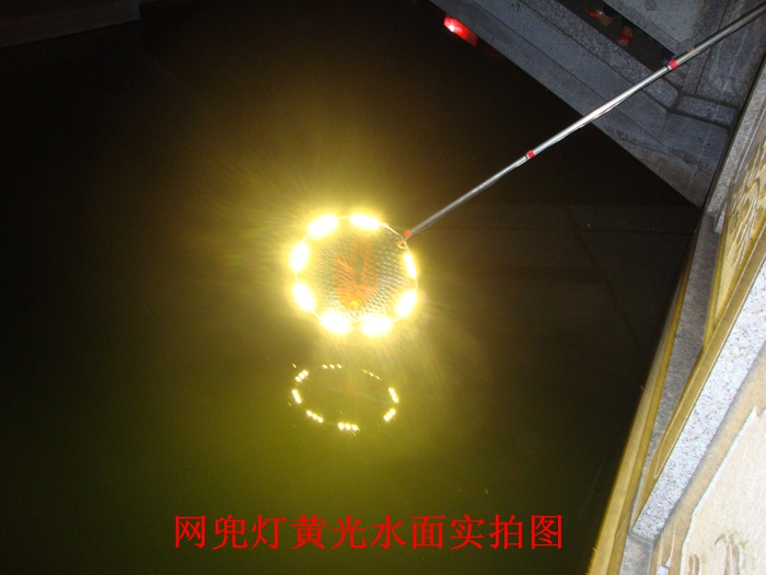 Fishing lamp net pocket lamp holder wearing LED underwater fish collector fish lamp fish lamp night lighting environmental protection and power saving