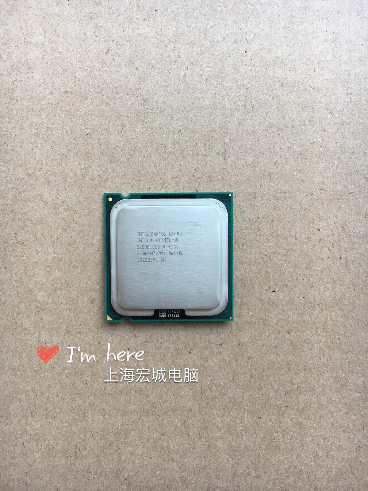 Intel Pentium Dual E6500 E6500 E6600 E6700 CPU 775 Pin-Taobao