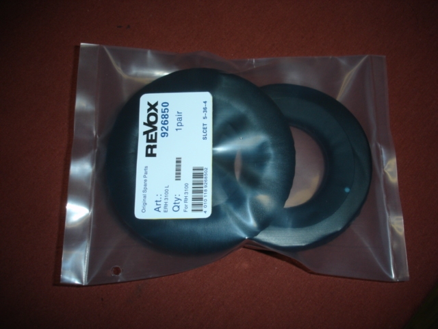 Revox/Beyerdynamic Earpads Ear Cushions Rh3100L Leather (Dt990/Dt880/Hd540/T1)