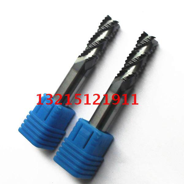 Alloy milling cutter tungsten steel milling cutter tungsten steel coarse leather milling cutter 4 * 50 6 * 50 8 * 60 10 * 75 12 * 75 14