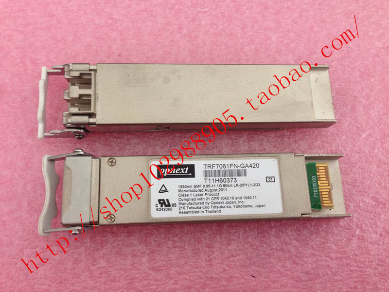 Original installation OPNXET TRF7061FN-GA420 XFP-10G-1550NM-80KM 10,000 trillion Module
