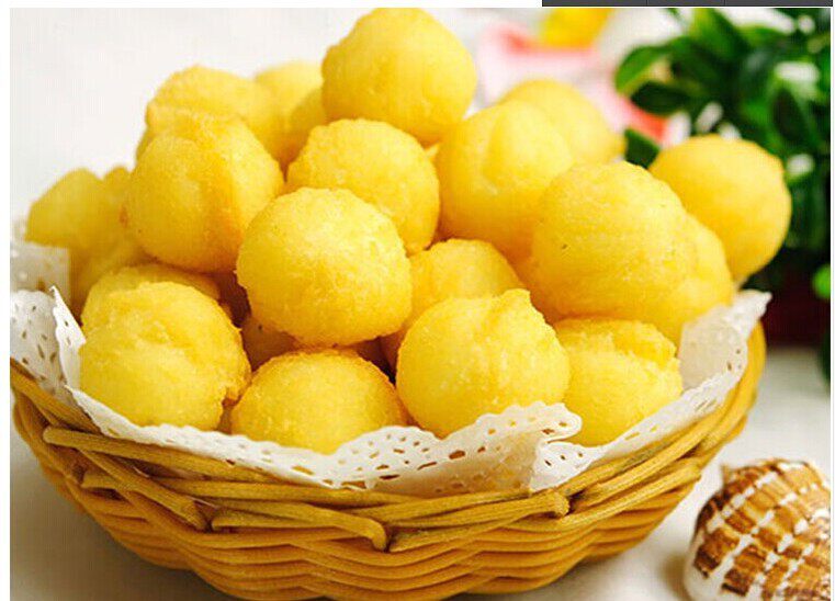 2500g potato ball potato ball potato ball frozen potato snacks frozen potato snacks and semi - finished snacks