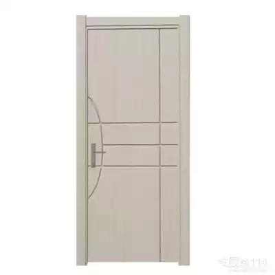 Qingan wooden door indoor door solid wood composite paint-free solid wood composite door factory direct sales room door open bedroom door