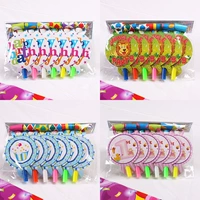 Принадлежности для дня рождения, наряды для детей одного года, реквизит, игрушки, дующий дракон, дующий рулон