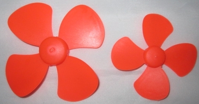 Model ship model fan blade DIY production high-speed lift-off small blade four-blade propeller toy motor paddle