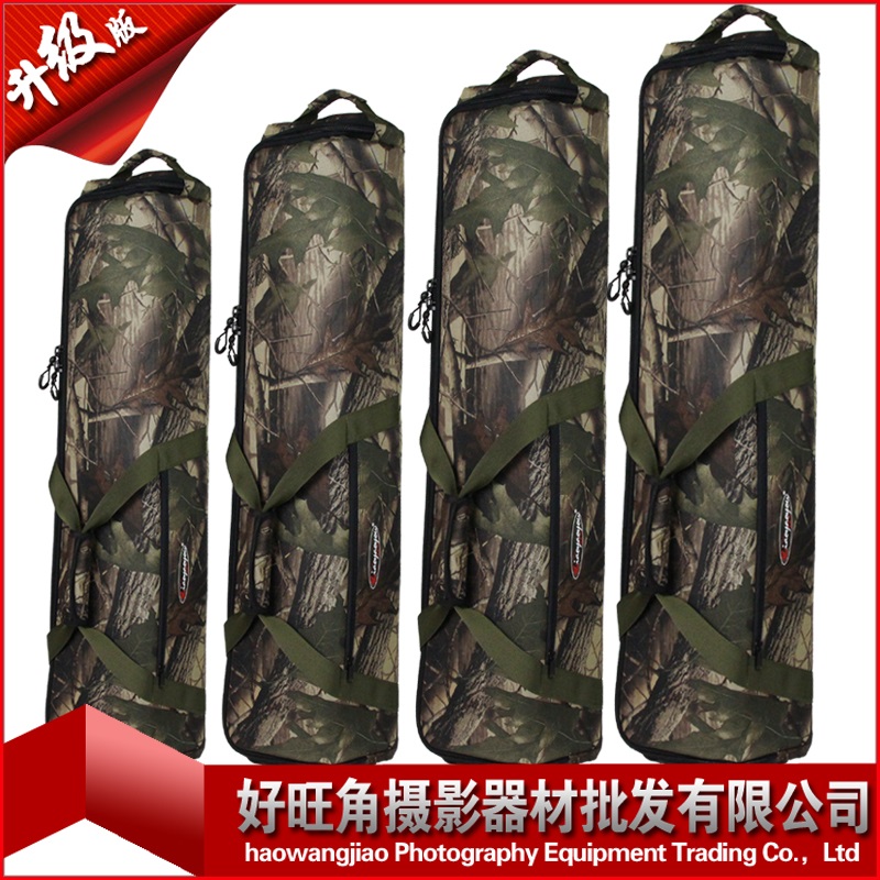 Super protective hydraulic bird-watching platform tripod bag aviation safety consignment camouflage tripod bag clearance