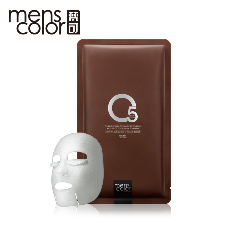 menscolor梵可O5森林之源赋活凝萃男士面膜单片装新品30ml