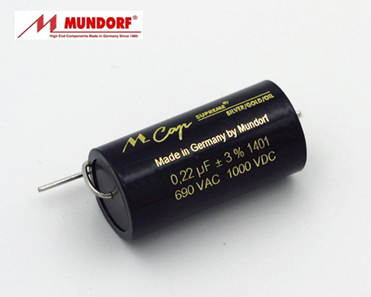 Germany M-CAP gold and silver foil oil-immersed capacitor 0 22UF 1000V