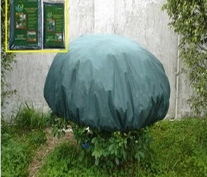 Garden supplies unwoven fabrics landscaping Miao wood Anti-freeze insulation 1 5 m Width 1 6 m Wide lawn cold