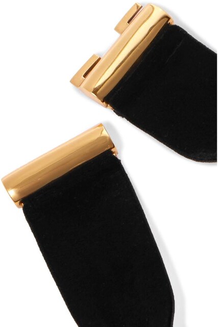 Ellery Rainbow Wheels Velvet, Gold-Plated, Pearl Choker-Style Necklace Discount
