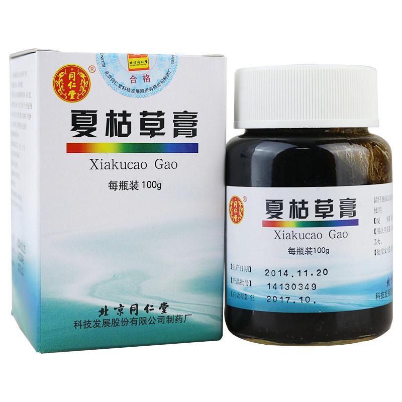 同仁堂 夏枯草膏 100g*1瓶/盒