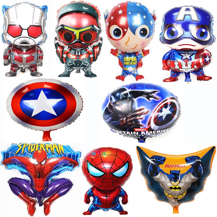 League of Legends aluminum film balloon Captain America balloon Falcon balloon Spider Man balloon steel popularity