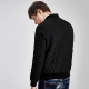 Hòa bình chim nam mặc mùa đông Thời trang mới đơn giản Quần áo cotton hoang dã Ngôi sao thêu Áo khoác cotton BWAB74103