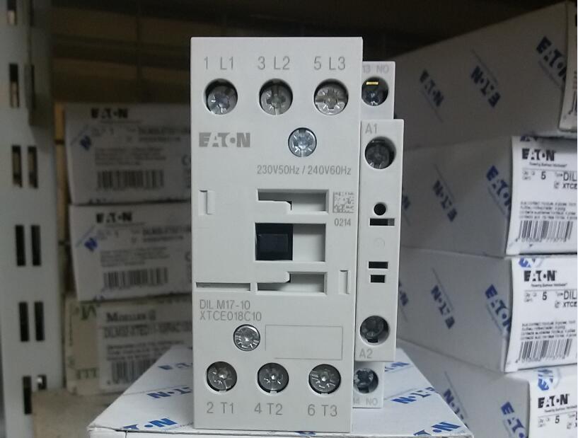 Original ETN Eaton 17A AC Contactor DILM17-10 DIL M17-01 220V