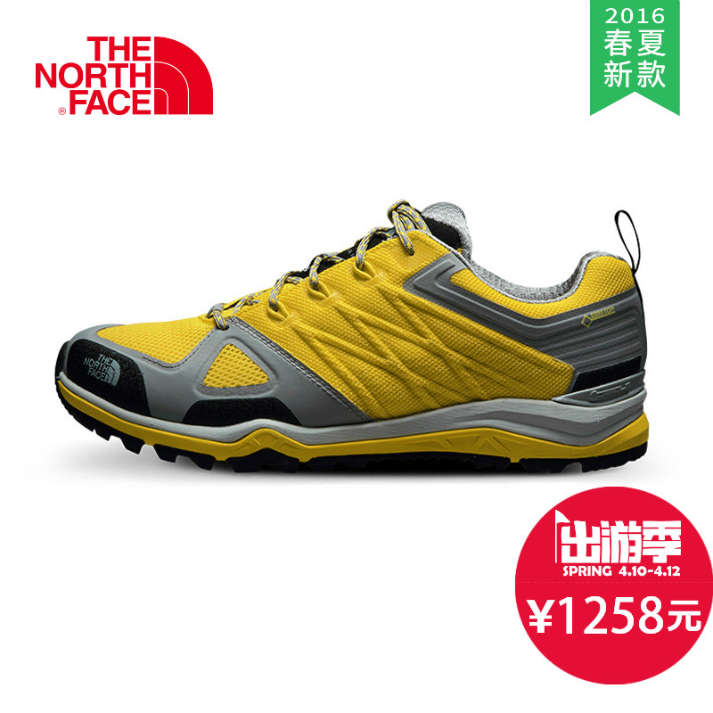 【2016春夏新款】THE NORTH FACE/北面 男款GTX低帮徒步鞋CCE2