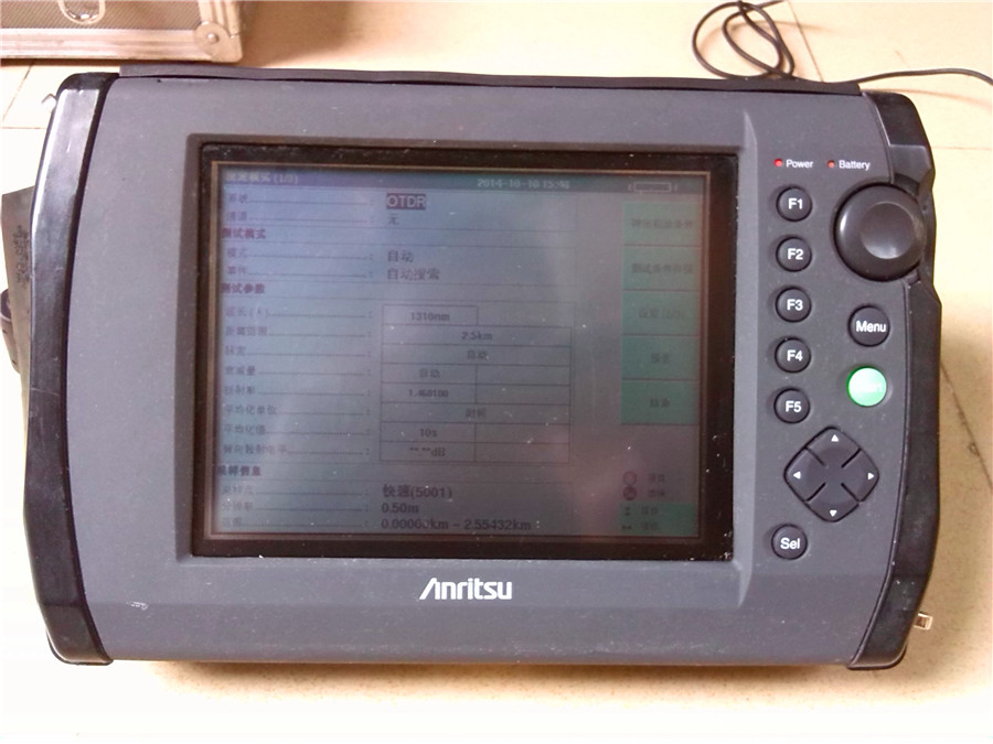 Anritsu MW9076B optical time domain reflectometer OTDR optical time domain reflectometer optical time domain analyzer