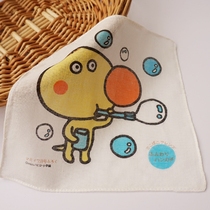 Cotton children cartoon printing light soft gauze handkerchief kindergarten male treasure female treasure small handkerchief cotton cotton gauze