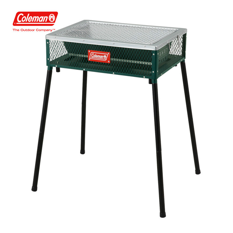 COLEMAN/科勒曼 不锈钢两用野外碳烧烤炉架  2000011029